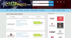 Desktop Screenshot of milsaver.com